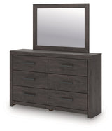 Prendonea Charcoal Dresser & Mirror (Online Special Price) - Ornate Home