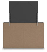 Prendonea Charcoal Dresser & Mirror - Ornate Home