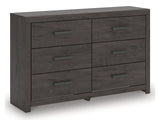 Prendonea Charcoal Dresser - Ornate Home