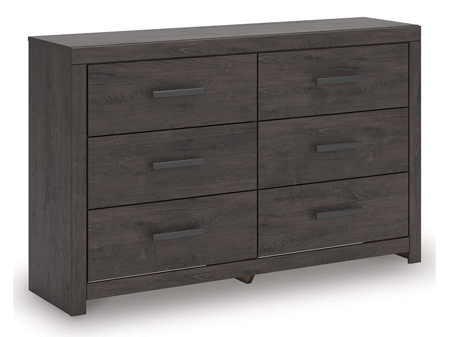 Prendonea Charcoal Dresser - Ornate Home
