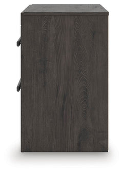 Prendonea Charcoal Dresser and Nightstand - Ornate Home