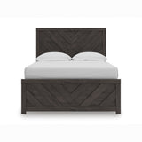 Prendonea Charcoal Full Panel Bed, Dresser and 2 Nightstand (Online Special Price) - Ornate Home