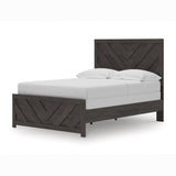 Prendonea Charcoal Full Panel Bed, Dresser and 2 Nightstand (Online Special Price) - Ornate Home