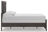 Prendonea Charcoal Full Panel Bed, Dresser and Mirror (Online Special Price) - Ornate Home