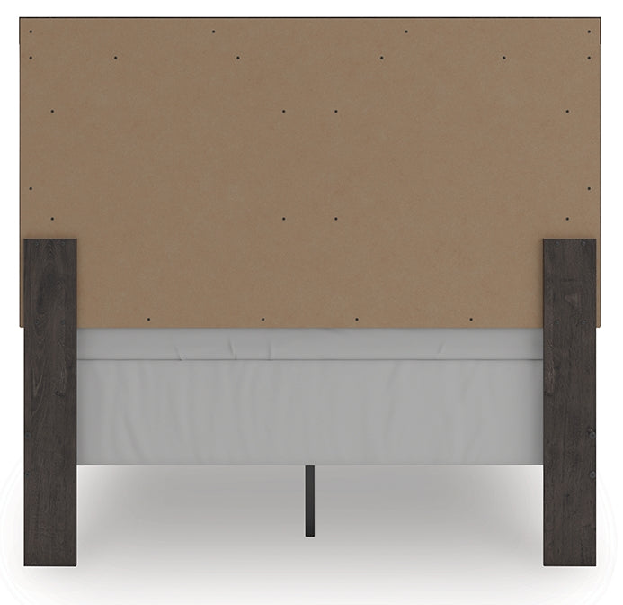Prendonea Charcoal Full Panel Bed, Dresser and Mirror (Online Special Price) - Ornate Home