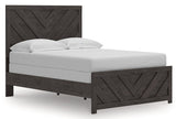 Prendonea Charcoal Full Panel Youth Bed (Online Special Price) - Ornate Home