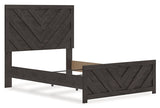 Prendonea Charcoal Full Panel Youth Bed (Online Special Price) - Ornate Home