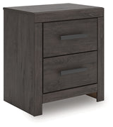 Prendonea Charcoal King Panel Bed, Dresser, Mirror and Nightstand (Online Special Price) - Ornate Home