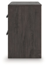 Prendonea Charcoal King Panel Bed, Dresser, Mirror and Nightstand (Online Special Price) - Ornate Home