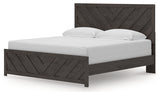 Prendonea Charcoal King Panel Bed, Dresser and 2 Nightstands (Online Special Price) - Ornate Home