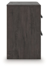 Prendonea Charcoal King Panel Bed, Dresser and 2 Nightstands (Online Special Price) - Ornate Home