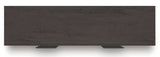 Prendonea Charcoal King Panel Bed, Dresser and 2 Nightstands - Ornate Home