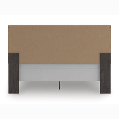 Prendonea Charcoal King Panel Bed, Dresser and Mirror - Ornate Home