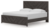 Prendonea Charcoal King Panel Bed (Online Special Price) - Ornate Home