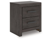 Prendonea Charcoal Nightstand (Online Special Price) - Ornate Home