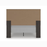 Prendonea Charcoal Queen Panel Bed, Dresser, Mirror, Chest and 2 Nightstands - Ornate Home
