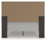 Prendonea Charcoal Queen Panel Bed (Online Special Price) - Ornate Home