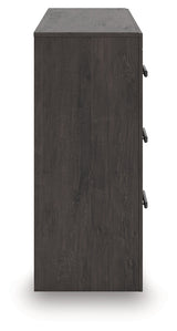 Prendonea Charcoal Queen Panel Bedroom Set with Dresser and Nightstand (Online Special Price) - Ornate Home