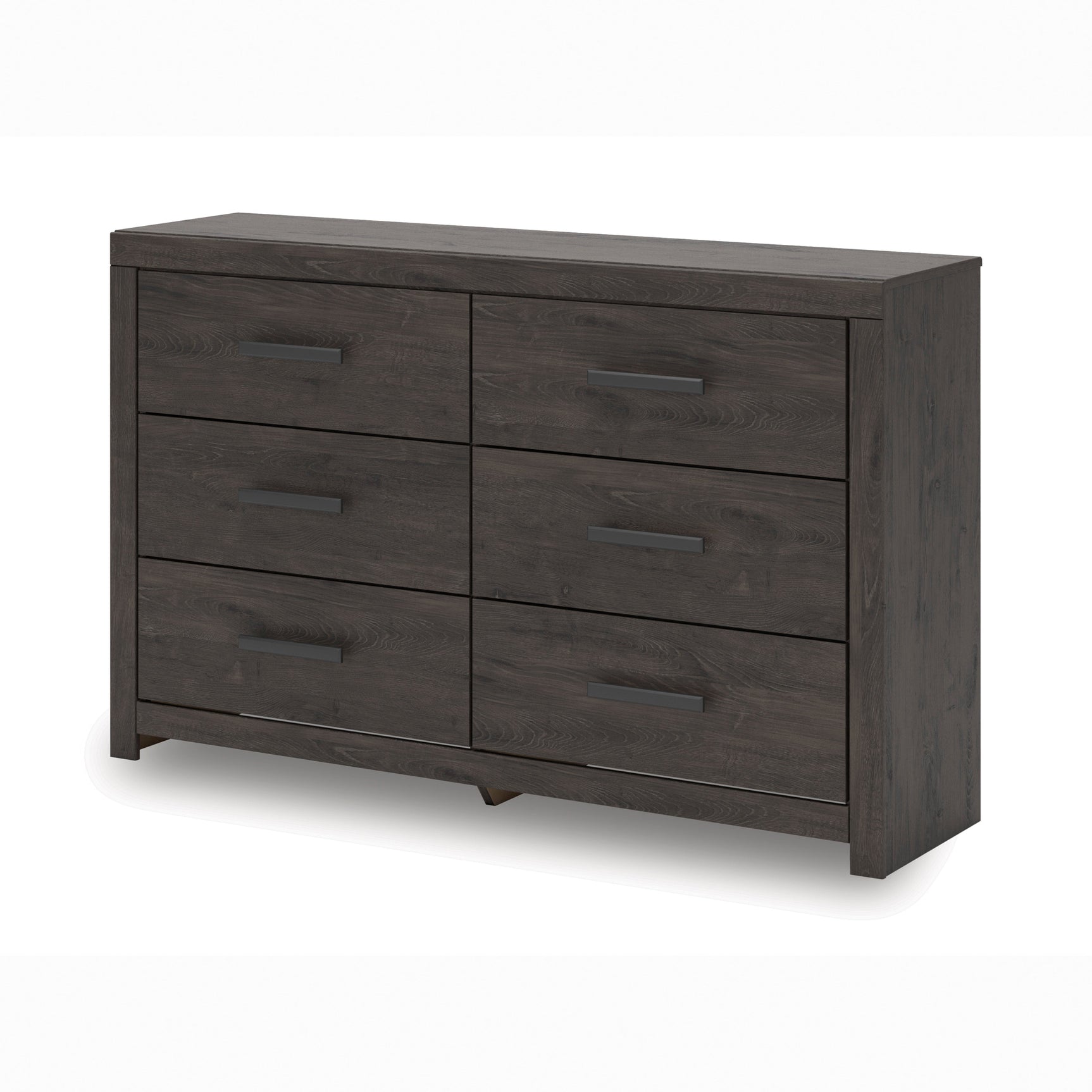 Prendonea Charcoal Twin Panel Bed, Dresser and Nightstand (Online Special Price) - Ornate Home