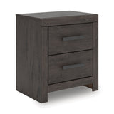 Prendonea Charcoal Twin Panel Bed, Dresser and Nightstand (Online Special Price) - Ornate Home