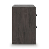Prendonea Charcoal Twin Panel Bed, Dresser and Nightstand (Online Special Price) - Ornate Home