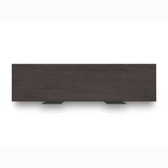 Prendonea Charcoal Twin Panel Bed, Dresser and Nightstand - Ornate Home