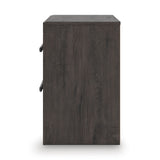 Prendonea Charcoal Full Panel Bed, Dresser and 2 Nightstand (Online Special Price) - Ornate Home