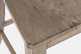 Prescott Park Weathered Oak Handhold Stool (Set of 2) - Ornate Home