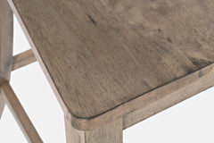 Prescott Park Weathered Oak High/Low Ext Dining Table w/ 6 Stools - Ornate Home