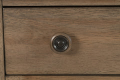 Prescott Park Weathered Oak Server - Ornate Home