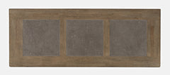 Prescott Park Weathered Oak Server - Ornate Home