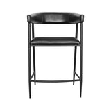 Preston Black Counter Stool - Ornate Home