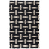 Preston Black/Ivory 8'x10' Rug