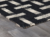 Preston Black/Ivory 8'x10' Rug