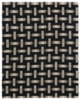 Preston Black/Ivory 9'x12' Rug