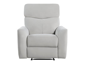 Preston Gray Reclining Chair - Ornate Home