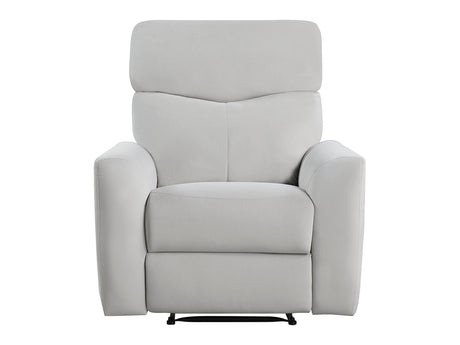 Preston Gray Reclining Chair - Ornate Home