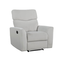 Preston Gray Reclining Chair - Ornate Home