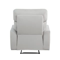 Preston Gray Reclining Chair - Ornate Home