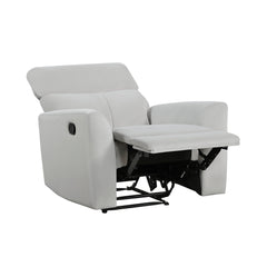 Preston Gray Reclining Chair - Ornate Home
