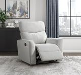 Preston Gray Reclining Chair - Ornate Home