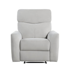Preston Gray Reclining Chair - Ornate Home