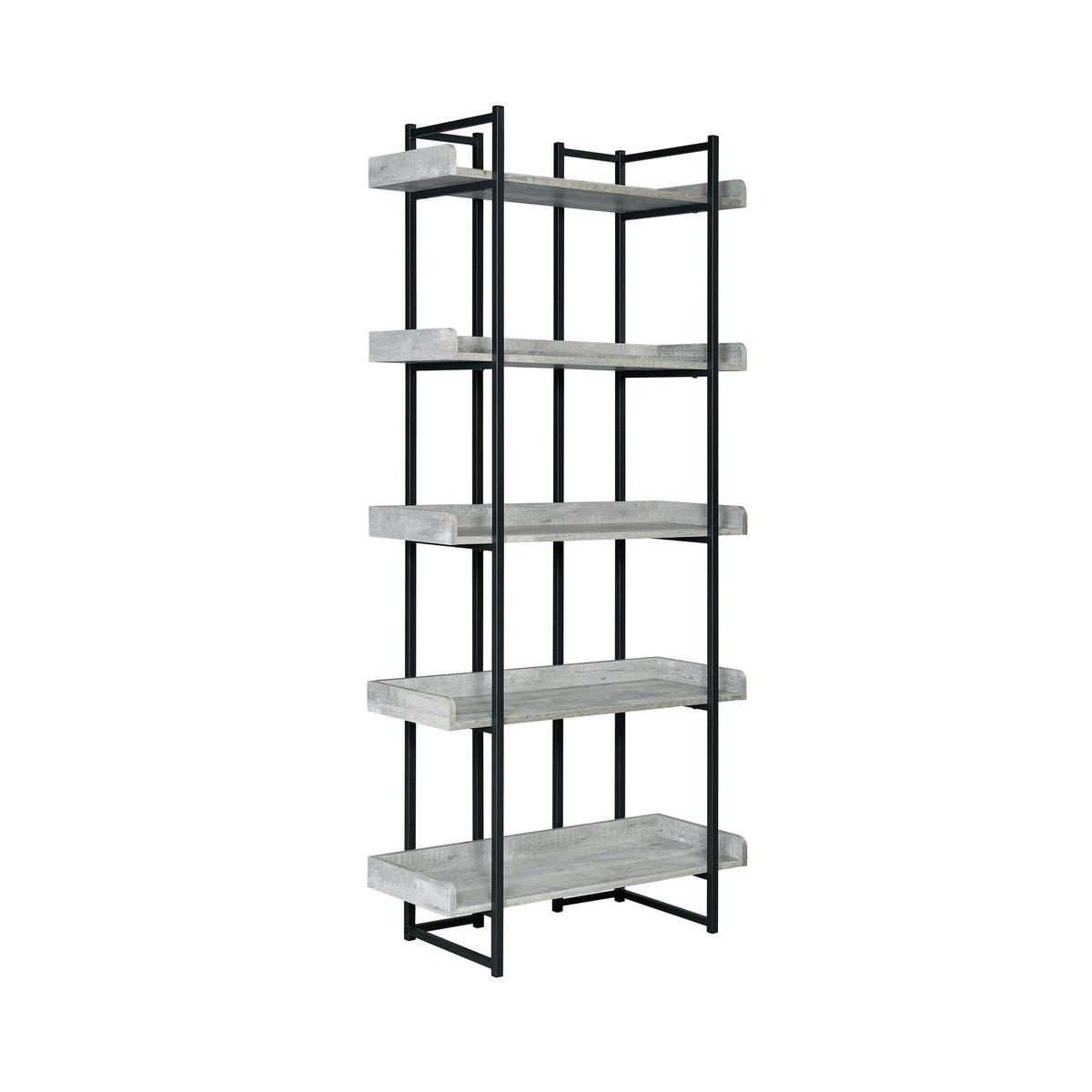 Preston Grey 2-Piece Office Furniture Set - Ornate Home