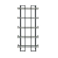 Preston Grey Bookshelf - Ornate Home
