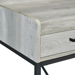 Preston Grey Desk - Ornate Home