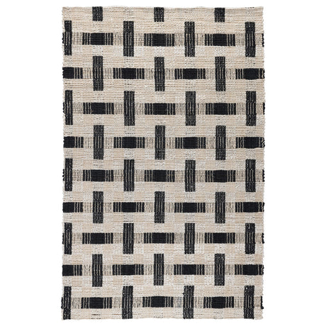 Preston Ivory/Black Rug - Ornate Home