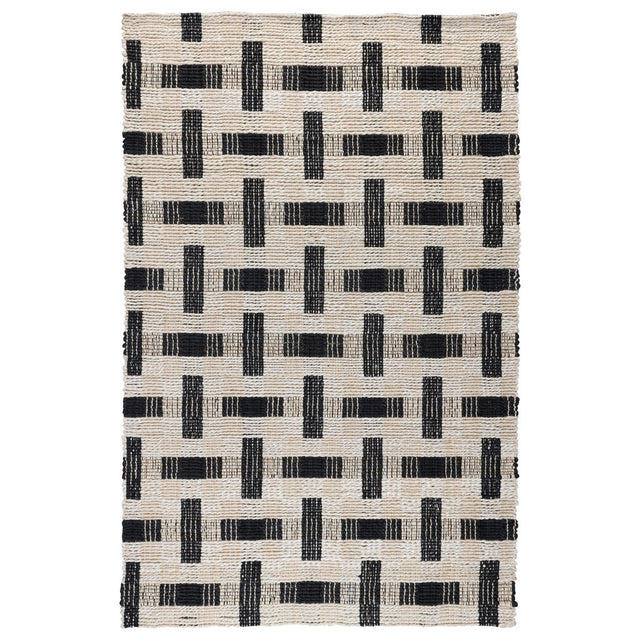Preston Ivory/Black Rug - Ornate Home