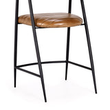 Preston Tudor Brown Counter Stool - Ornate Home