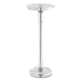 Pria Silver Crystal Drink Table - Ornate Home