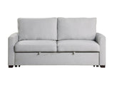 Price Gray Sofa with Pull-out Bed - Ornate Home